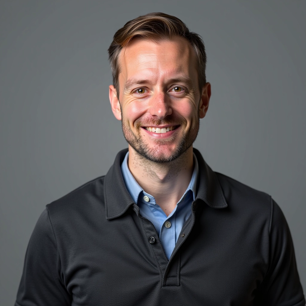 Audrius Skučas, Senior Outdoor Gear Specialist at shahne Solutions UAB, portrait photograph
