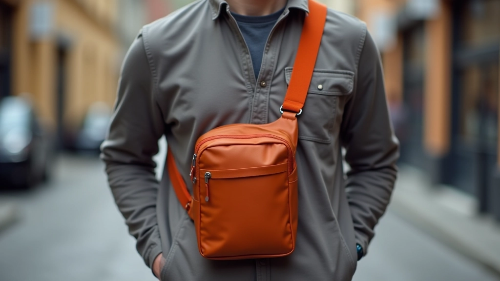 Sling Crossbody 12L Carry Pack in Rust color